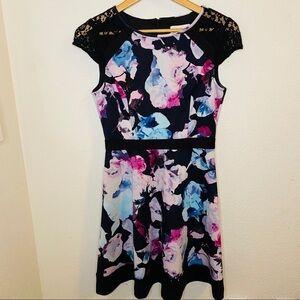 🎉HP 🎉🎉Jessica Simpson LaceSleeve Floral Dress